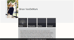 Desktop Screenshot of brianvandemark.net